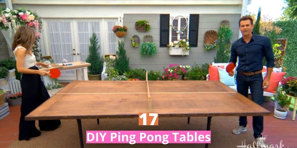 17 Snazzy Diy Ping Pong Tables, How To Make A Outdoor Ping Pong Table