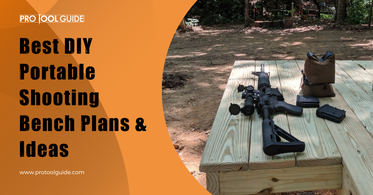 17 Best DIY Portable Shooting Bench Plans & Ideas