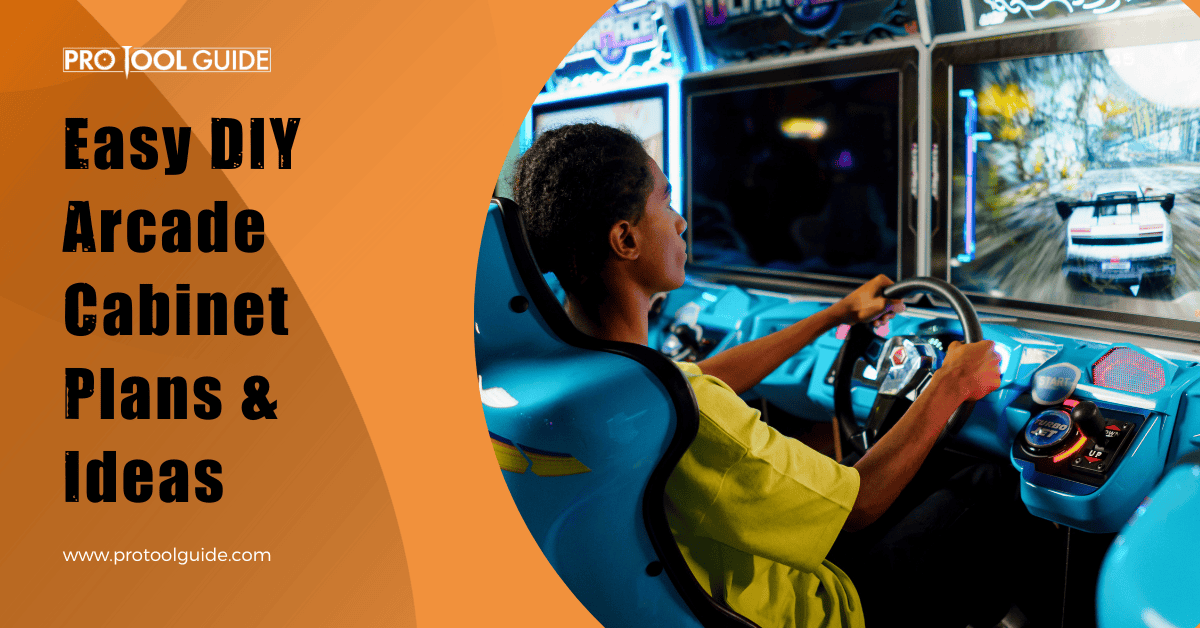 diy arcade cabinet plans ideas