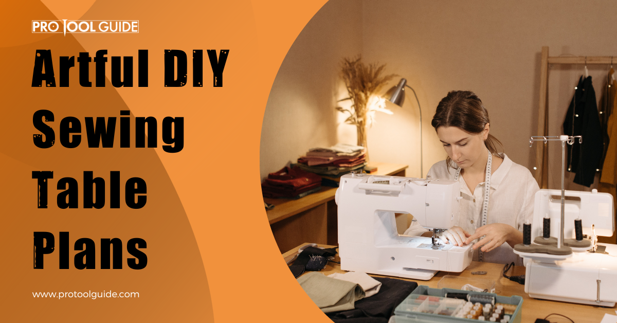 diy sewing table plans