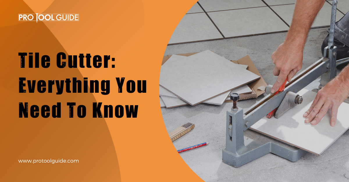 tile cutter guide
