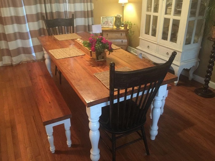 Upcycled Farmhouse Table