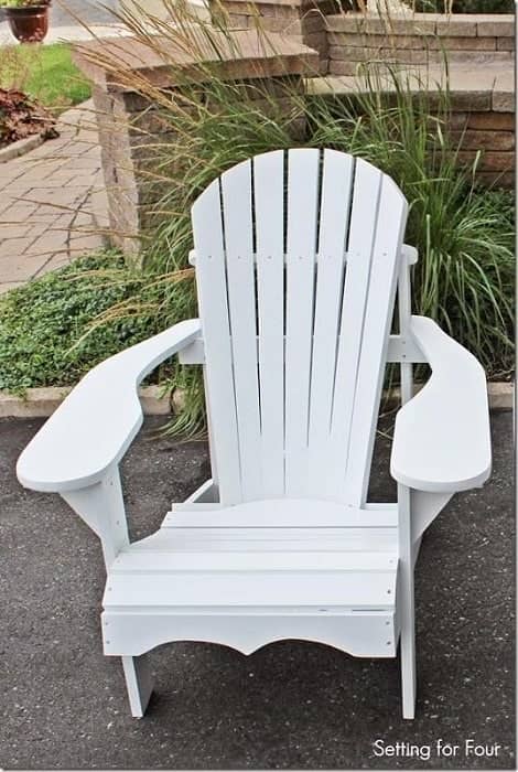 Comfy DIY Adirondack Chair Design