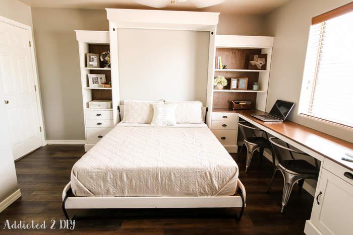 DIY FarmHouse Fold-down Bed