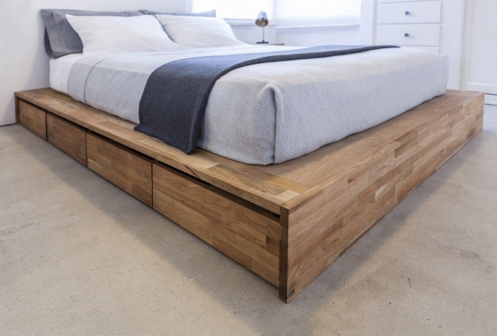DIY Murphy Bed from a Platform Bed