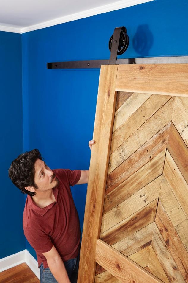 How To DIY A Stunning Barn Door Using The Door You Already Have