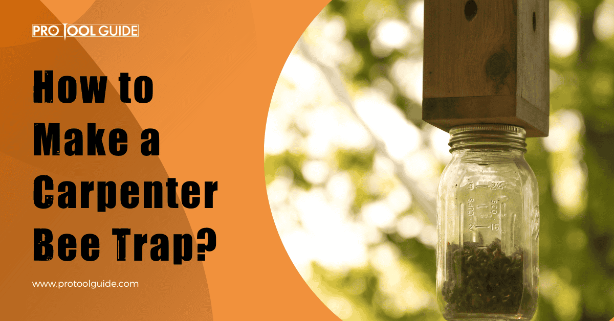 how to make a carpenter bee trap