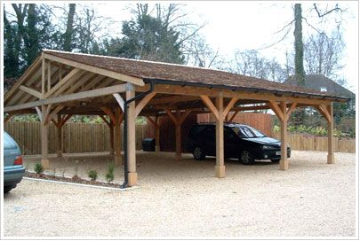 Wooden Carport