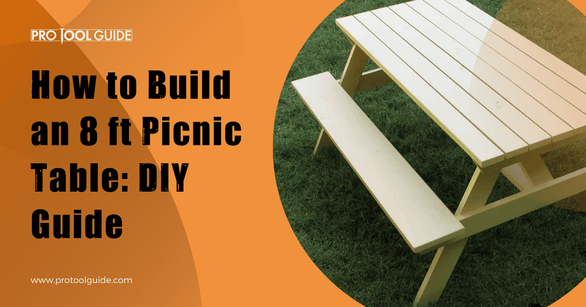 how to build a 8 ft picnic table
