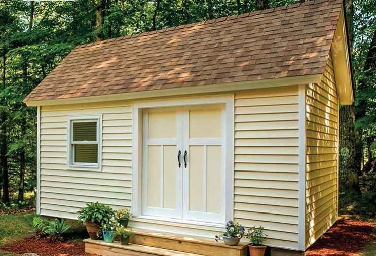 10*16 Easy To Build A Gable Shed