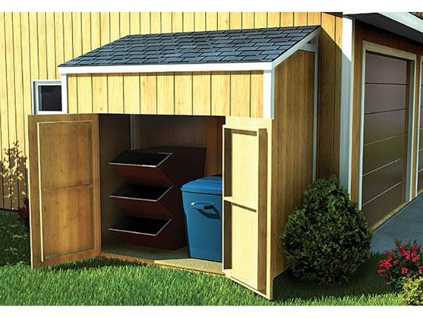  12*16 Lean To Garden Shed Plan