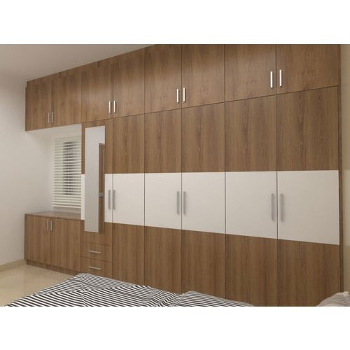 Plywood armoire wardrobe