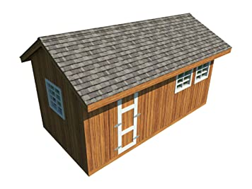 12*16 Storage Shed With Gable Roof