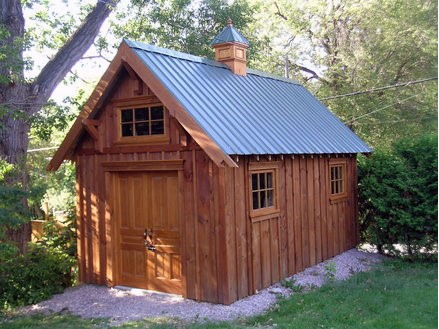 12*16 Vertical Shed With A Loft