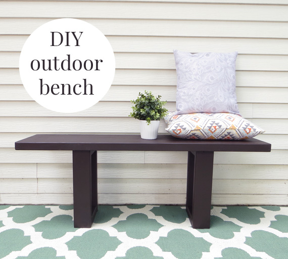 West Elm Outdoor Bench