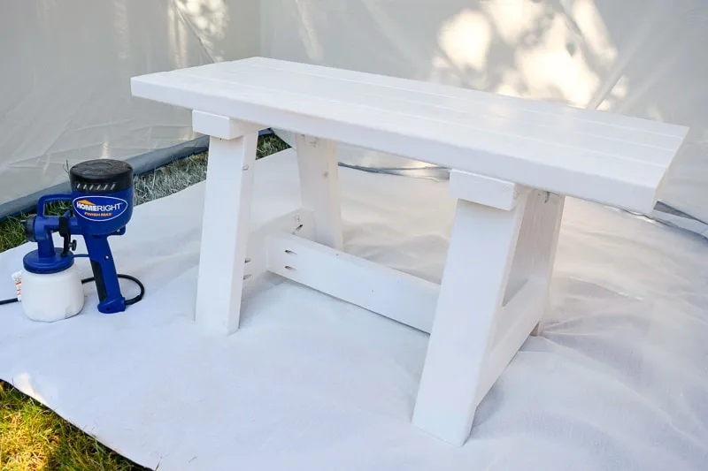 Wooden DIY bench