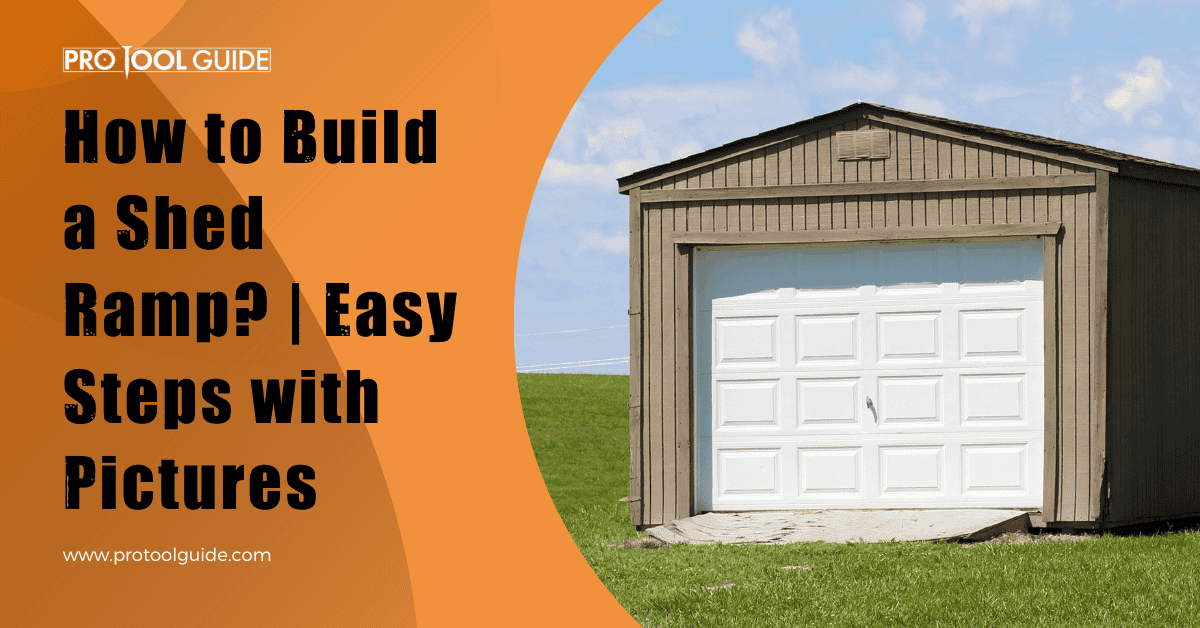 how to build a shed ramp
