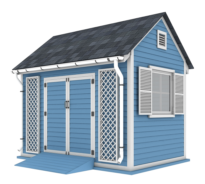 8×12 Elegant Garden Shed