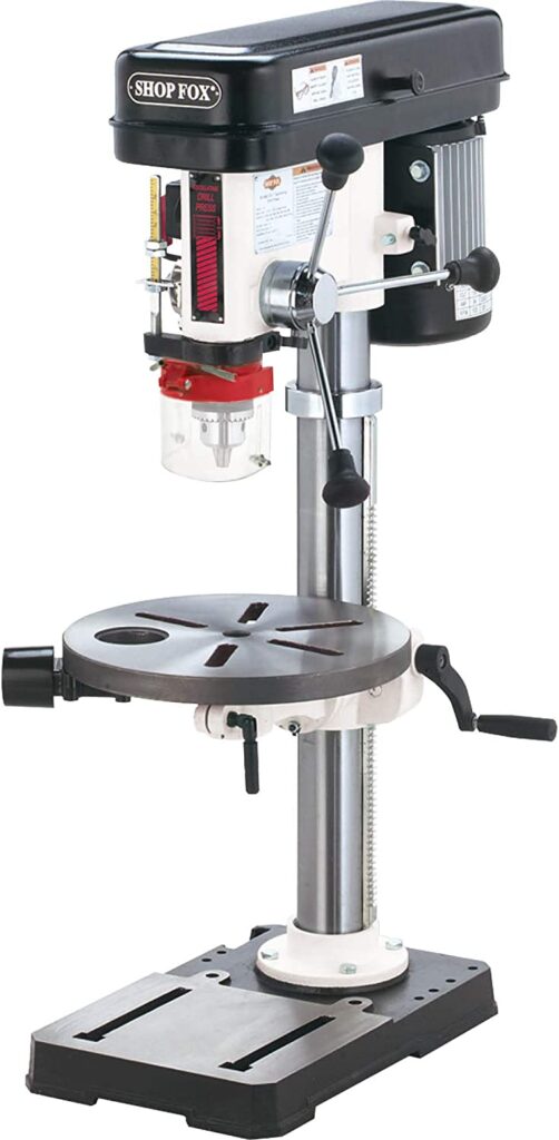 Shop Fox W1668 ¾-HP 13-Inch Bench-Top Drill Press Spindle Sander