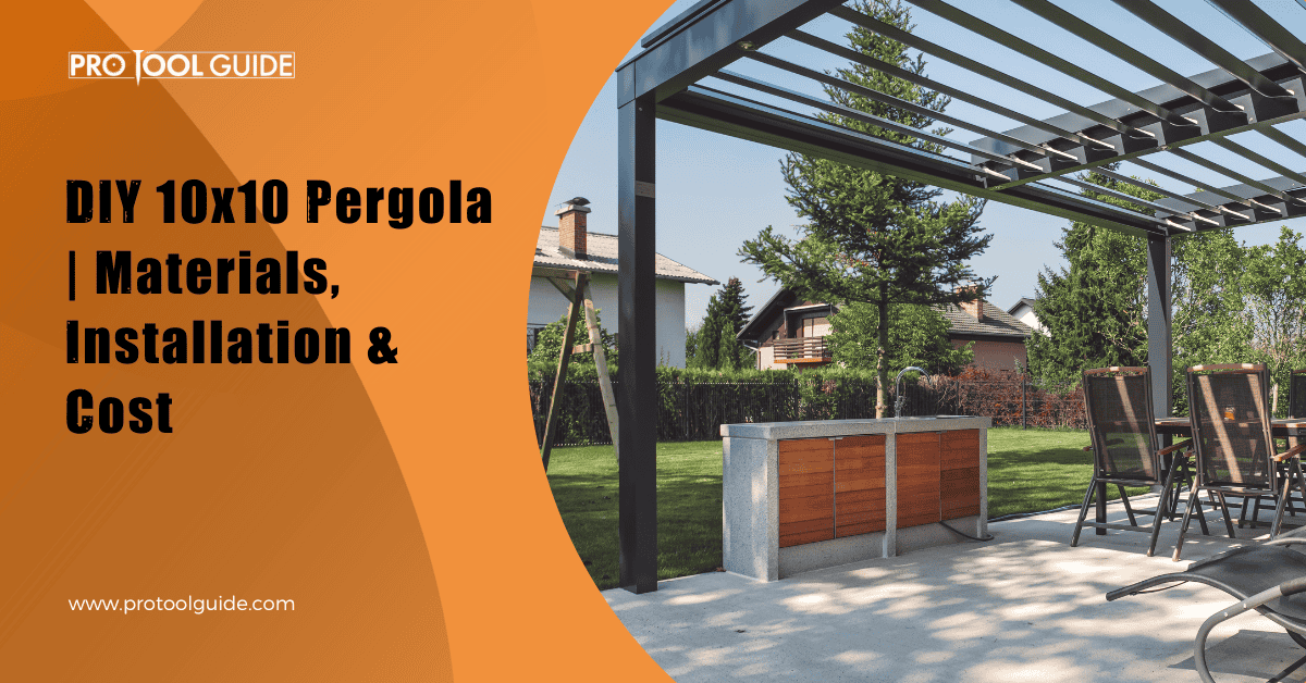 10x10 Pergola