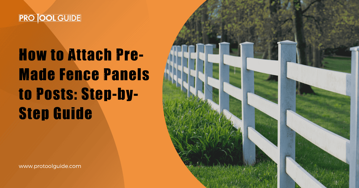 How to Attach Pre-Made Fence Panels to Posts