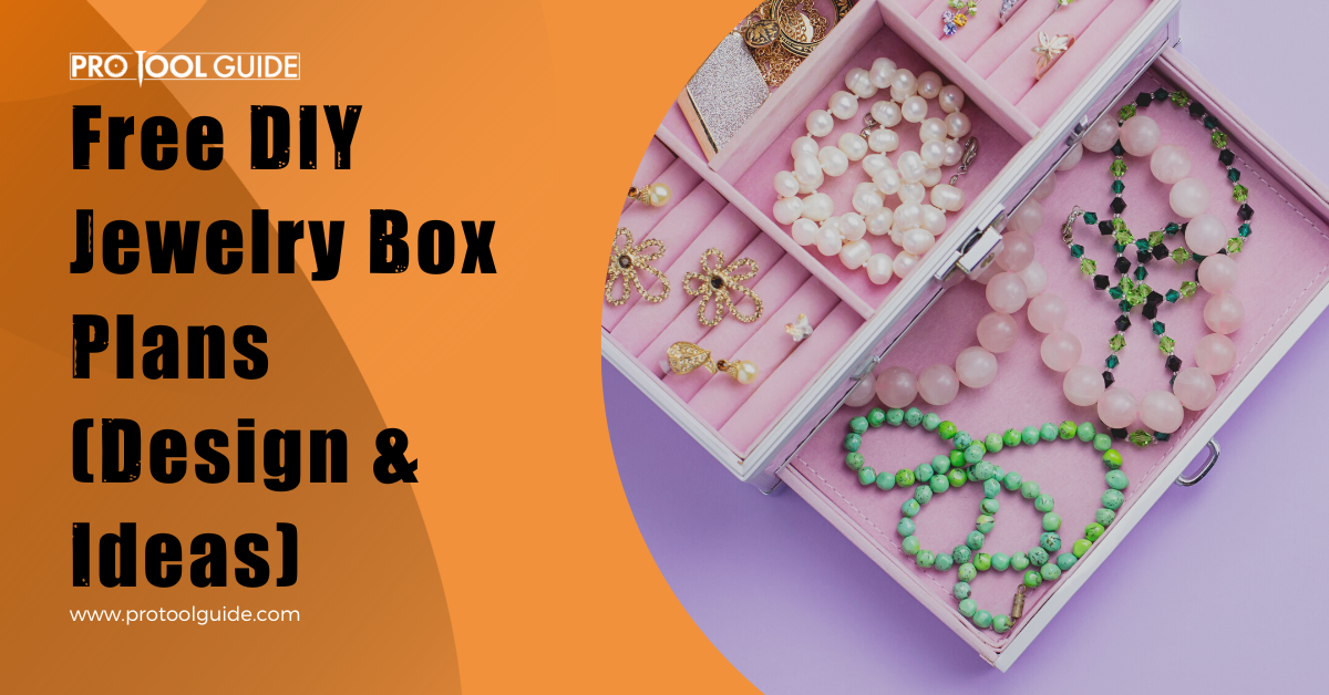 free jewelry box plans
