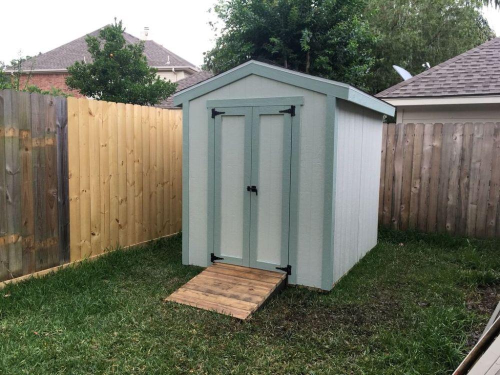Adorable Shed With Pitch Roof