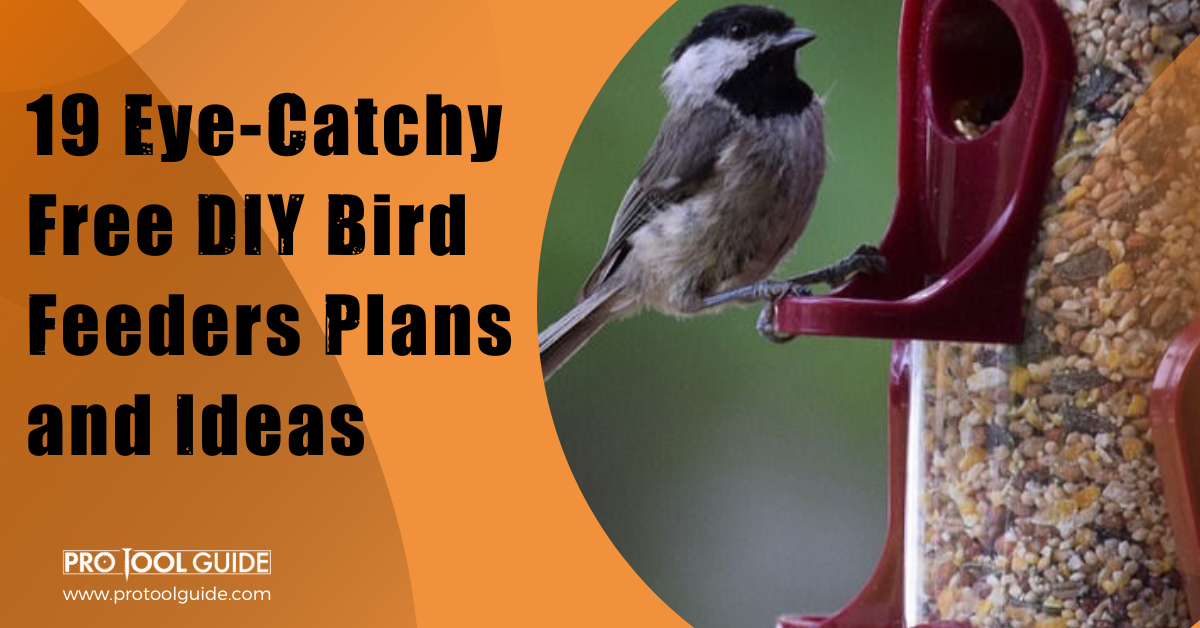19 EyeCatchy Free DIY Bird Feeders Plans and Ideas
