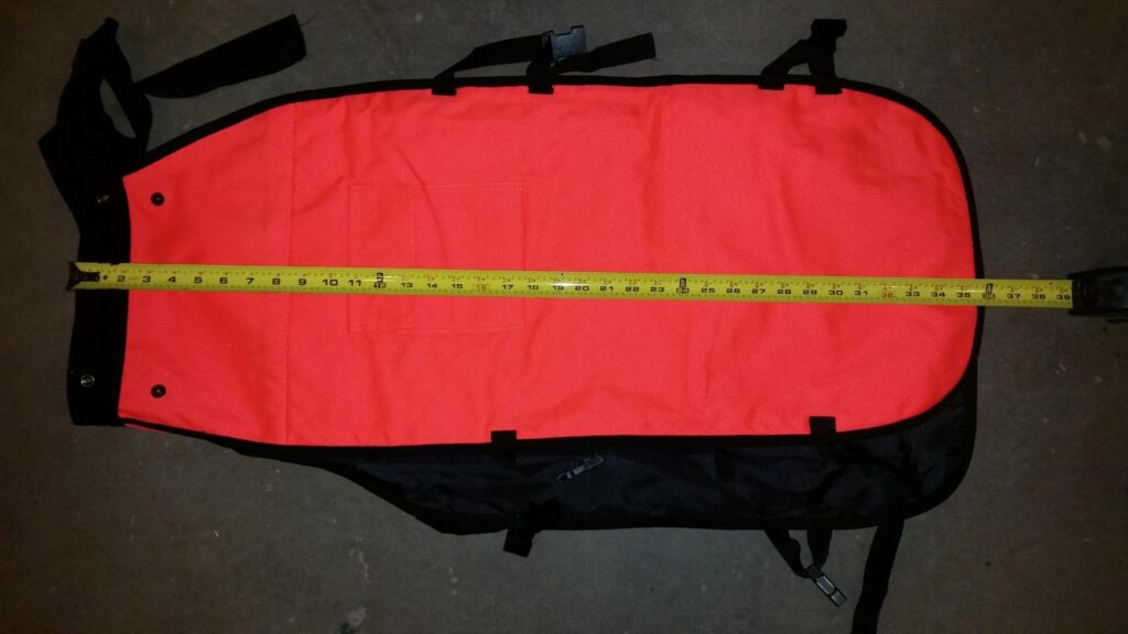 Cold Creek Loggers Chainsaw Apron size is perfacet