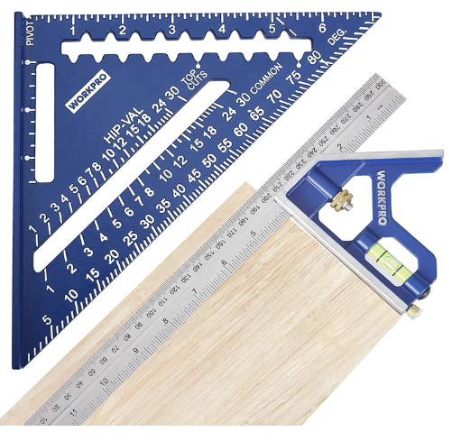 WorkPro Rafter Square and Combination Toolset