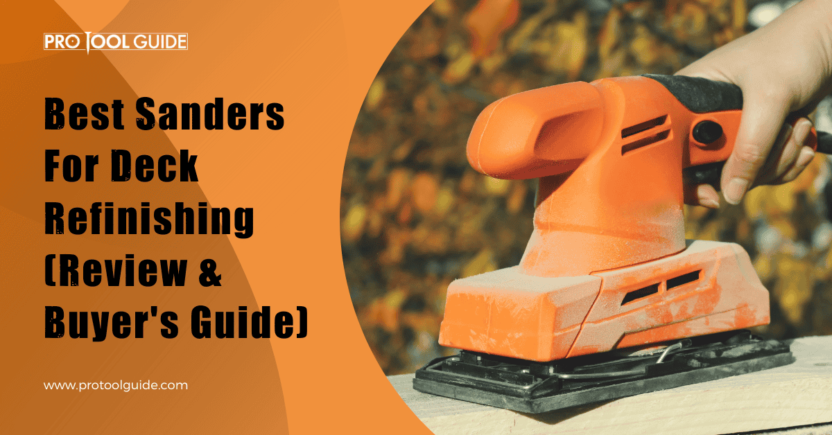 best sander for deck