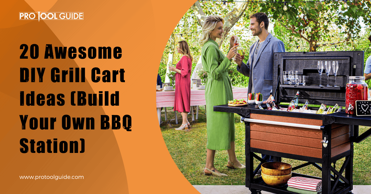 20 Awesome DIY Grill Cart Ideas (Build Your Own BBQ Station)