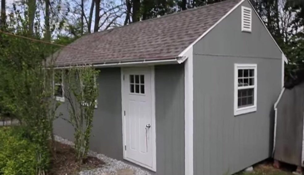 Classy 12x24 Backyard Shed