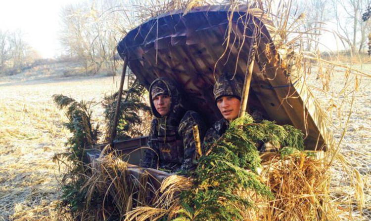 Trash Can Storage Duck Blind