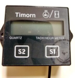 Timorn T886 Tachometer For Small Engines display