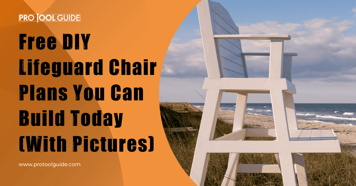 lifeguard chair plans