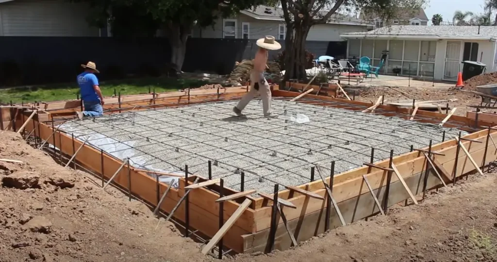 Concrete Foundation With Footers