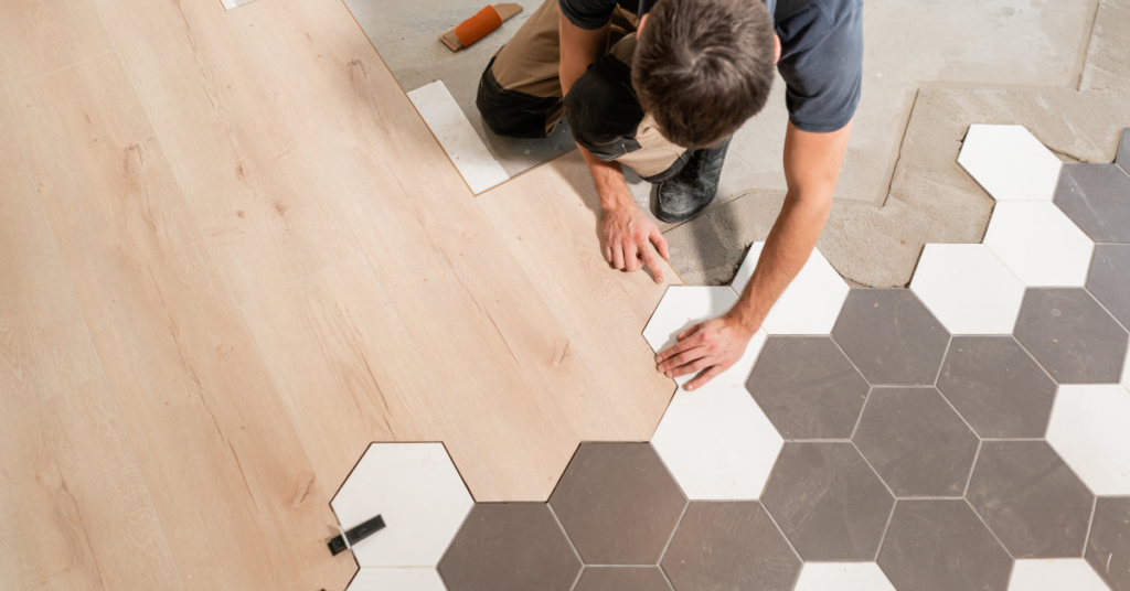 How to Combine Tile And Wood Flooring?